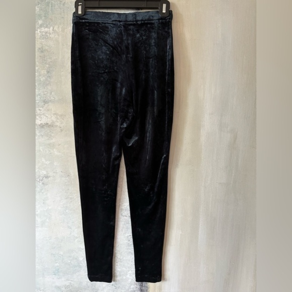 Sale — DANIEL G Barcelona Midnight Blue Velvet Pants, XS
